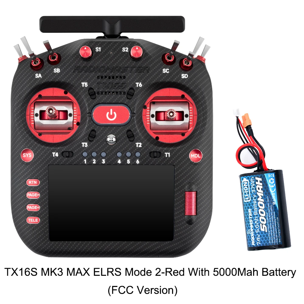 Red ELRS M2-FCC 5000