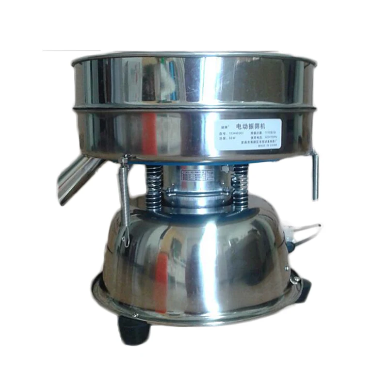 

110/220V Vibrating Electrical Machine Sieve Powder Particle Sieve YCHH0301 Stainless Steel Chinese Medicine Sieve Machine 1PC