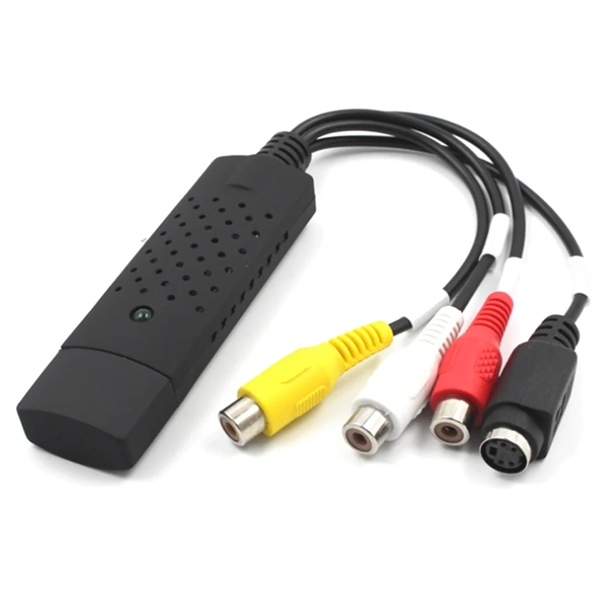 Scheda Di Acquisizione Video Usb, Convertitore Audio Video Grabber Per Rca A Usb Converti Vhs Mini Dv Vcr Hi8 Dvd In Digitale