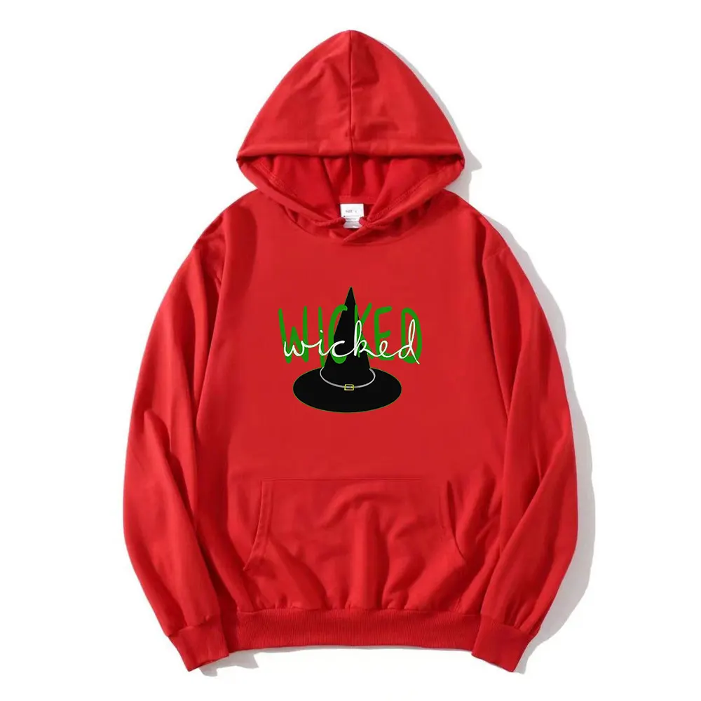 

Halloween Wicked Musical Hoodie Fashion Hooded Sweater Casual Unisex Clothing #01