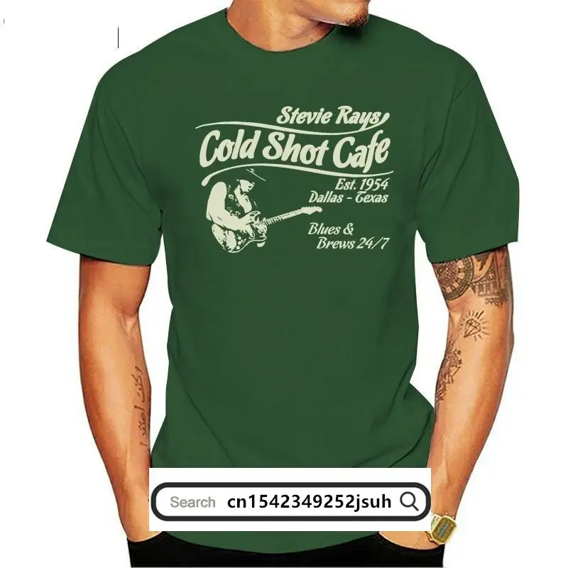 

Stevie Ray Vaughan Tribute T Shirt. Srv Cold Shot Design Chilliwacks Quality T-Shirt 2020 New Design Summer T Shirt