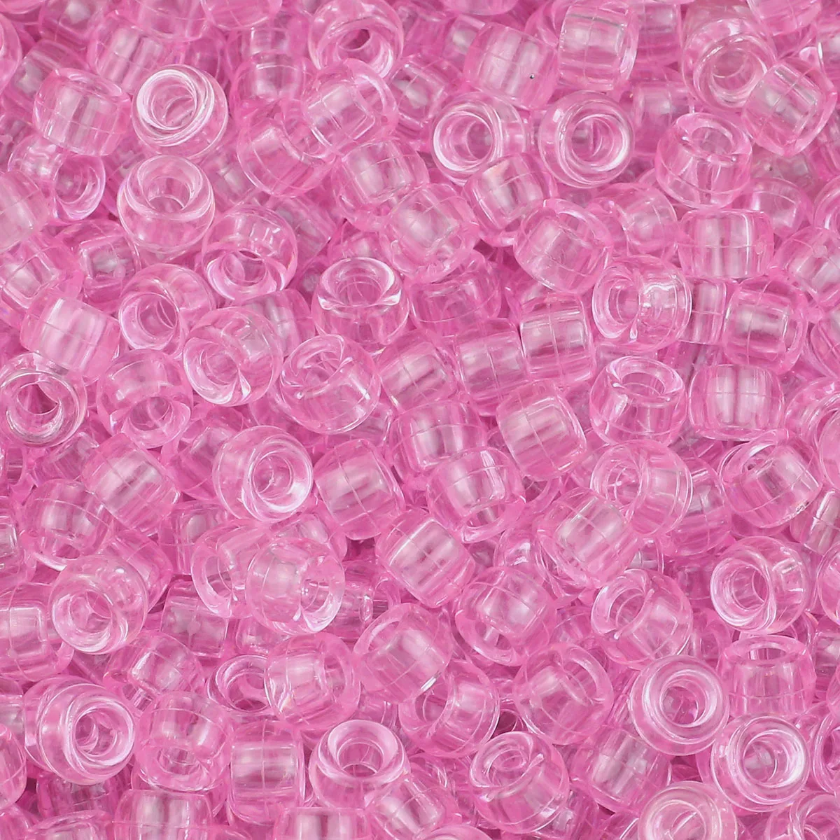 Vibrant Large Hole Pony Beads for DIY Jewelry and Crafting