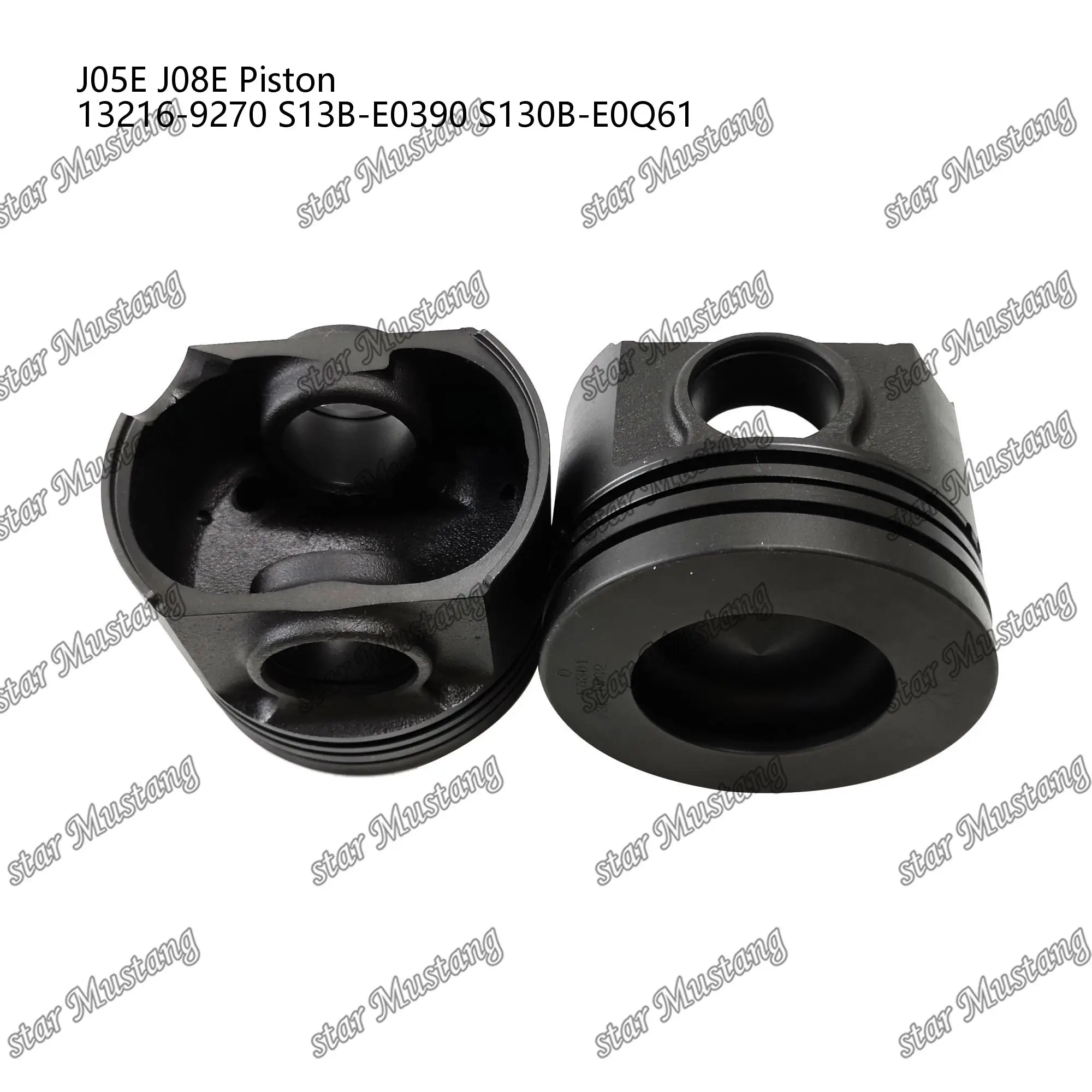 

Piston J05E J08E 13216-9270 Стандартный чугунный экскаватор
