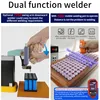 Iron-lithium Power Battery Spot Welder Aluminum to Nickel Capacitor Storage Spot Welding Machine LED Digital Display MAX 0.5mm 5