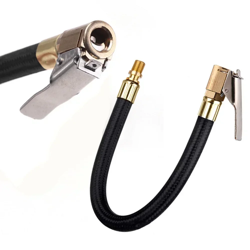 100cm Car Air Inflator Pump Extension Hose Adapter Tire Valve Connect Pipe Auto-Tire Repair Tools