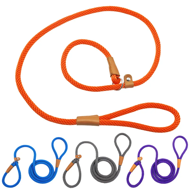 Durable Dog Leash Adjustable Nylon Dog Collar Extension Puppy Walking