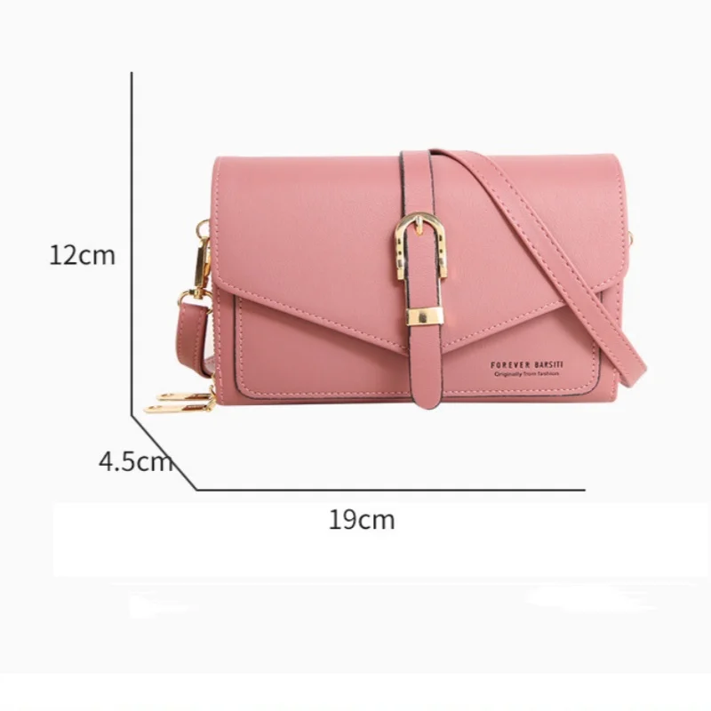 Fashion Women Shoulder Bags Mobile Phone Bag Square Bag Medium Length Handbag High Capacity Multifinonal Lady Crossbody Bag ﻿