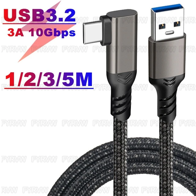 5Gbps Data Transfer Charging Cable USB3.2 Gen1 to Type-C for Oculus Quest 2  Link Cable VR Headset for Quest 3 PICO 4 Accessories