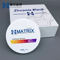 20mm ZECHUAN MATRIX 4D Pro Multilayer Zirconia Dental Ceramic Restoration Material 16 Colors 2