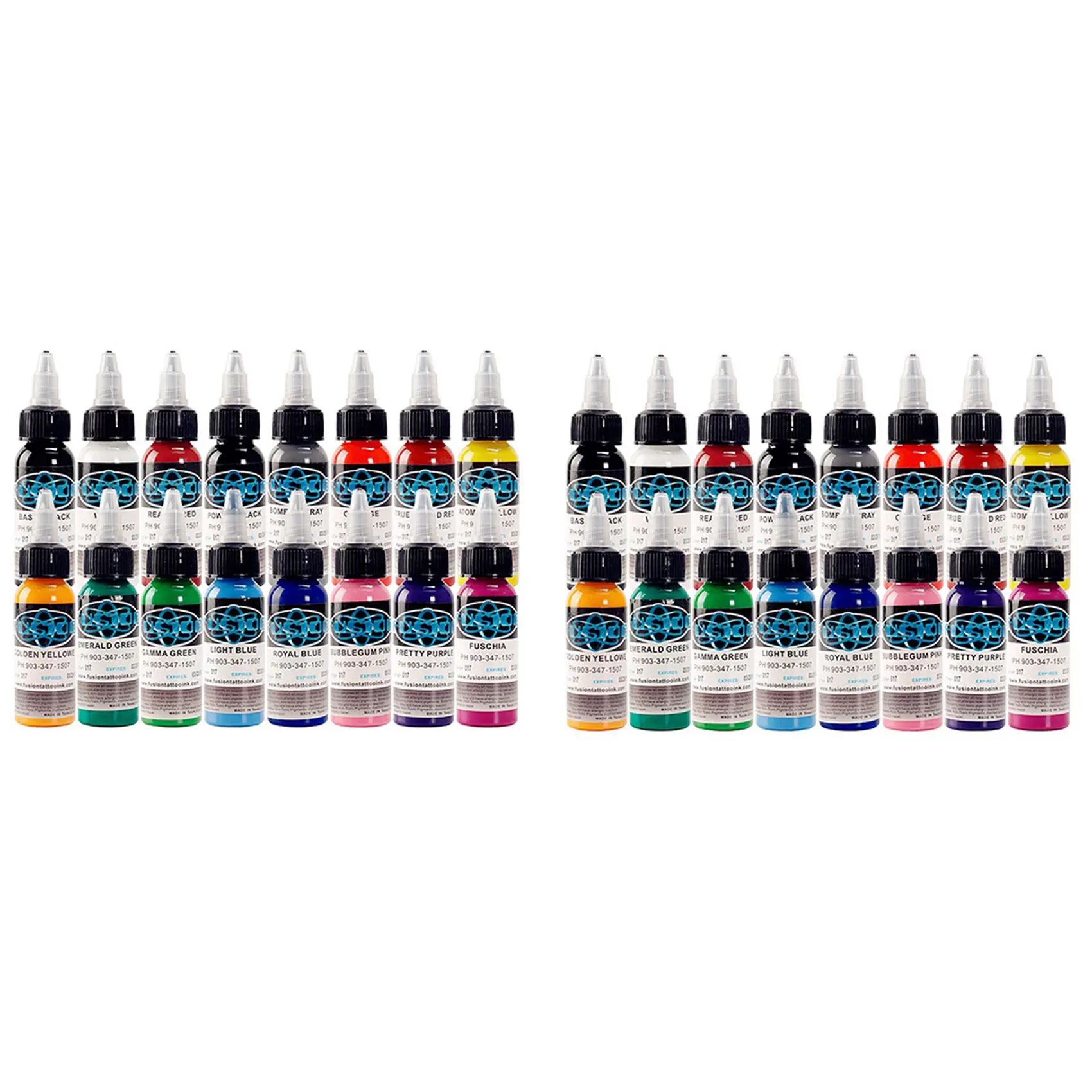 

TAttoo Ink 32 Colors Set 1 Oz 30Ml/Bottle Pigment Kit 3D Makeup Beauty Ink