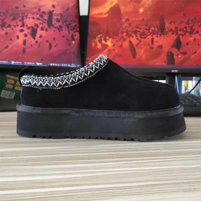 2023 Australische Lederen Designer Winter Schoenen Fur Sneeuw Enkel Lelijke  Laarzen Vrouwen Luxe Hoge Hakken Platform Laarzen - AliExpress