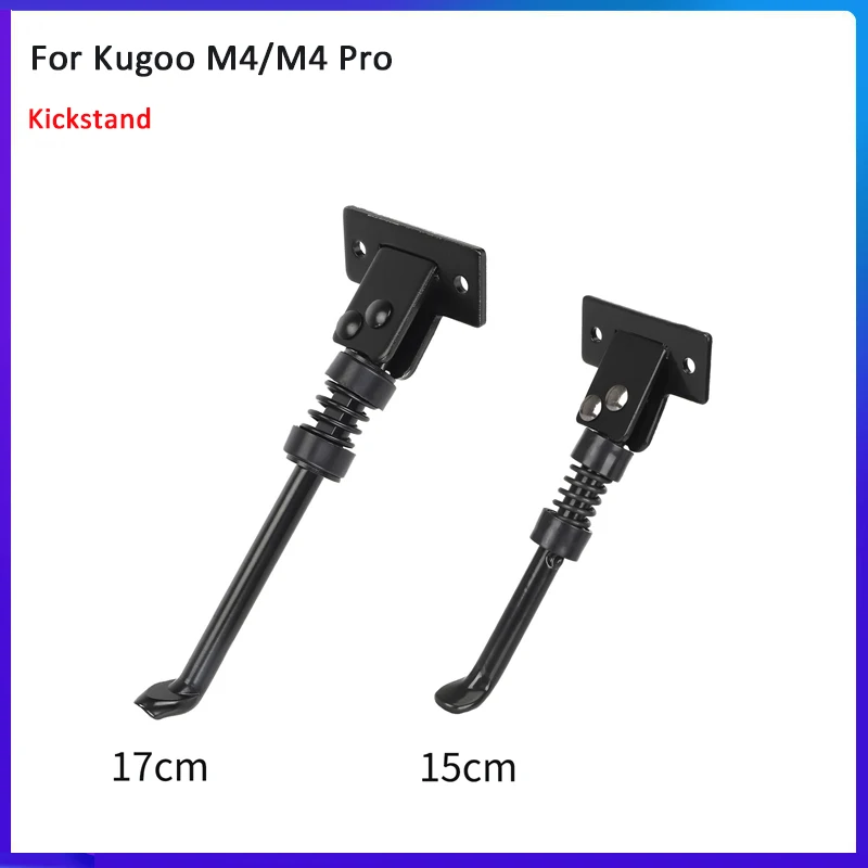 Kickstand for Kugoo M4 M4 Pro Electric Scooter Foot Support Stand Parking Side Support Stand Brace Parts 128mm 155mm 171mm 180mm Electric Scooter Spare Parts Electric Scooter Accessories Scooter Accessories Electric Scooter Foot Stand