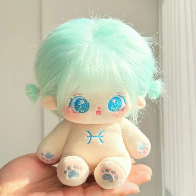 20cm Idol Doll Plush Twelve Zodiac Signs Cotton Star Dolls Kawaii Stuffed Baby Plushies Dolls Toys Fans Collection Children Gift 5
