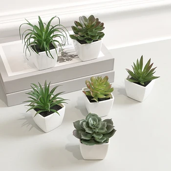 Mini Artificial Succulent Set 1