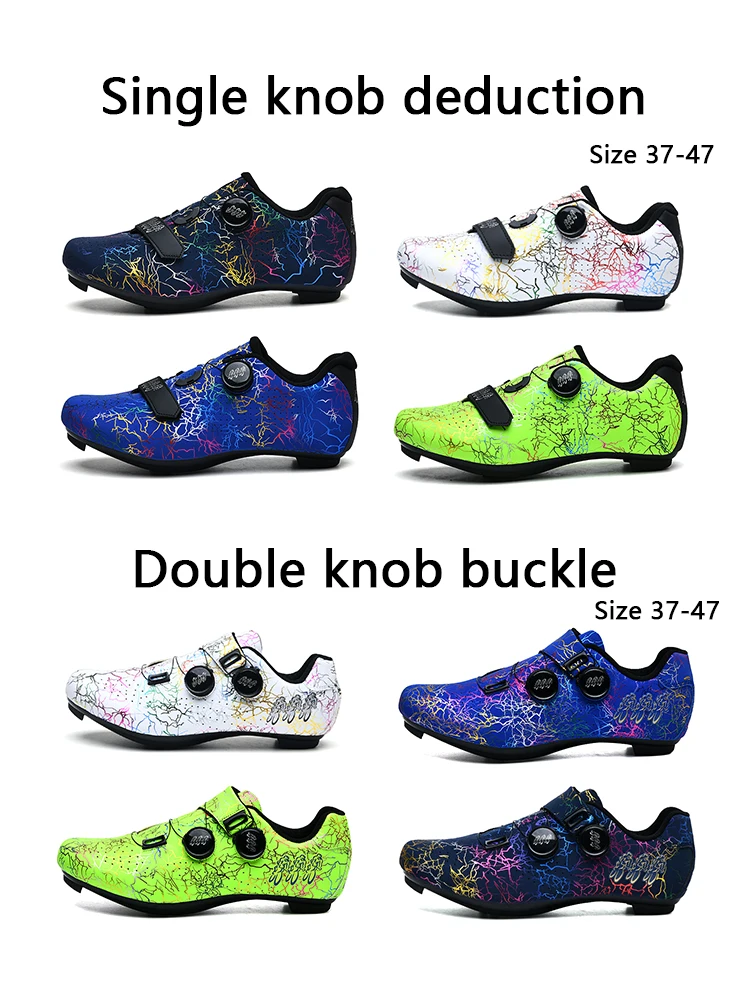 Neue Atmungsaktive Professionelle Radfahren Schuhe Unisex Rennrad SPD Pedal Lock Schuhe Berg Off-Road MTB Radfahren Wettbewerb Schuhe – Detail 2