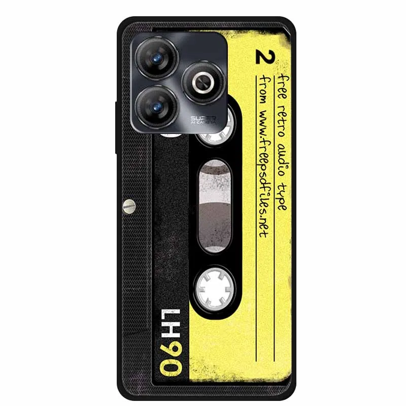 Luxury Black Silicone Soft Phone Case - Protective Back Cover Shell