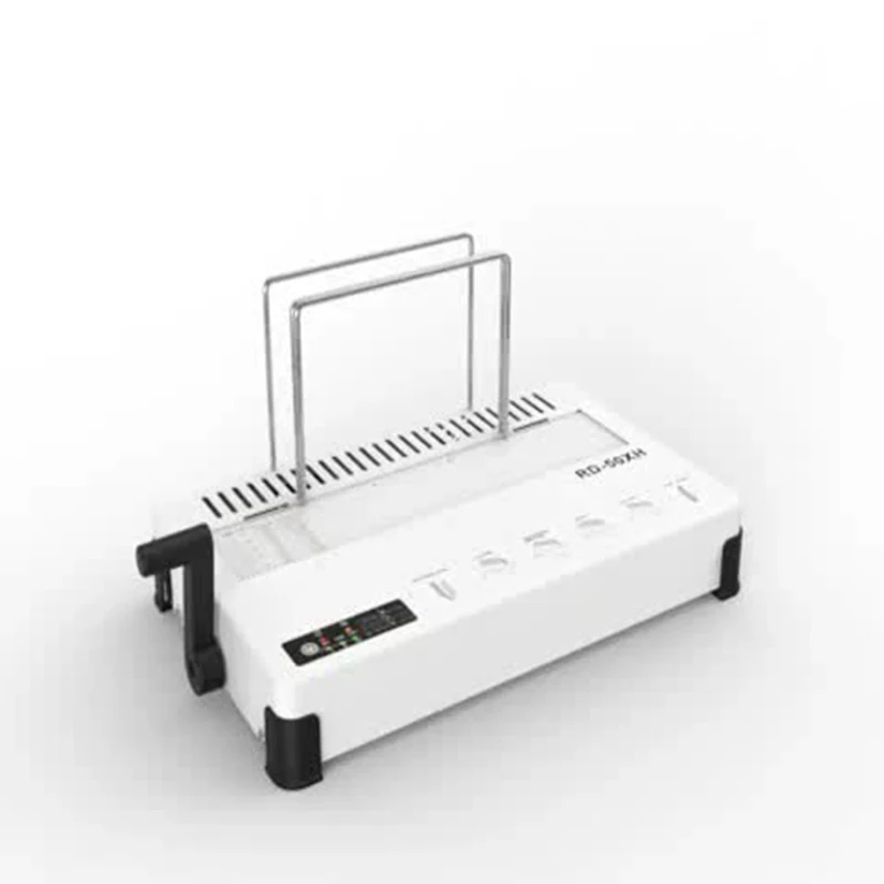 Máquina de Encadernação Cola Desktop Hot Melt Binder Térmica Documentos do Contrato Livro Envelopes 100w Rd50x - Imagem 3