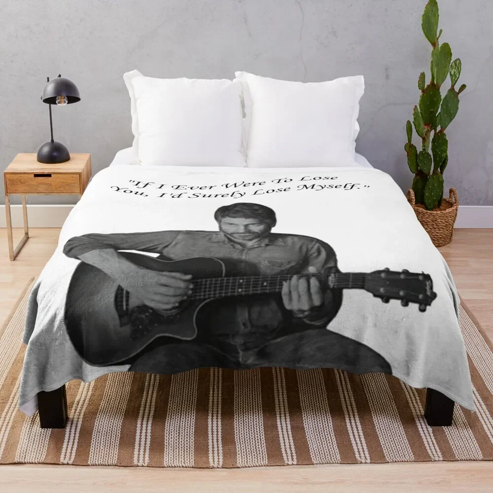 

Joel (TLOU) If I Ever Were To Lose You Art Throw Blanket Vintage Custom Blankets Sofas Of Decoration Picnic Blankets