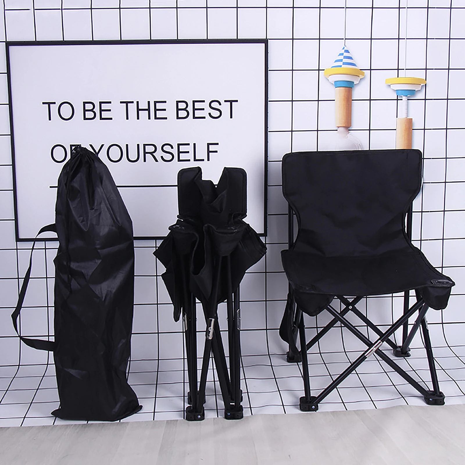 New Outdoor Tourist Ultralight Superhard Metal Folding Camping Chair Portable Bench Stool Fishing Chair Hiking Picnic Seat