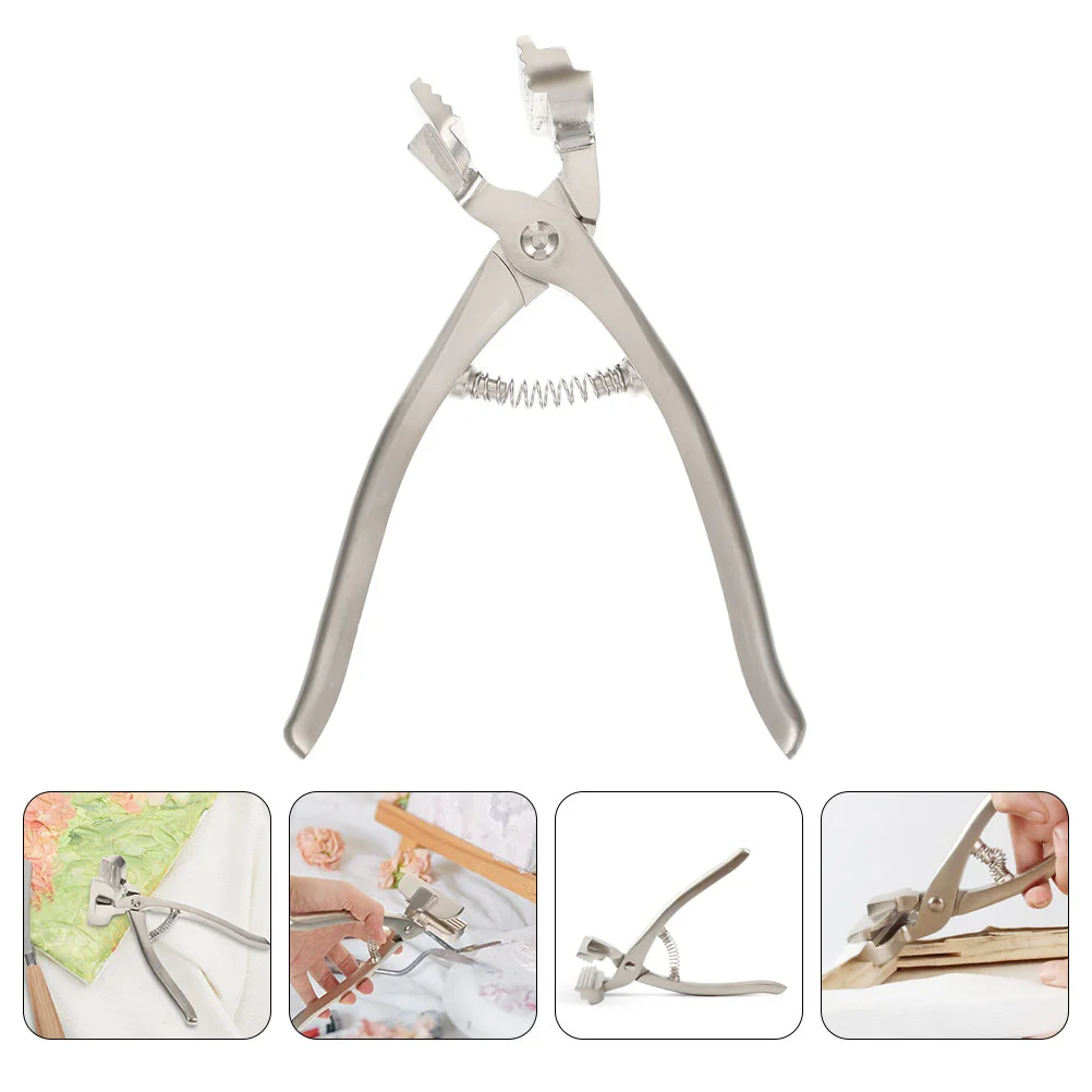 

Canvas Clamp Oil Painting Pliers Handle Clamp Cloth Stretched Canvas Pliers Painting Stretch Fabric Clamp Pliers Art Tool