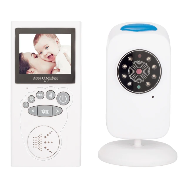 2.0Inch Wireless Long Distance Digital Baby Monitor Temperature Monitoring Lullaby Babysitter Nanny Cam Intercom VOX Baby Camera 1