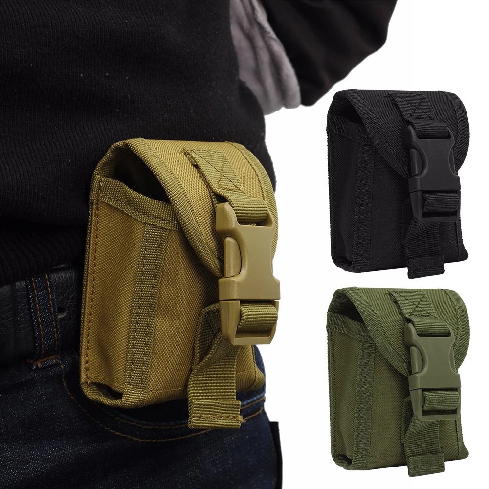 Outdoor Military Tactical Molle Waist Accessories Bag Belt Phone Pouch Utility Sundries Bag Hunting Hiking Camping Waist Pack