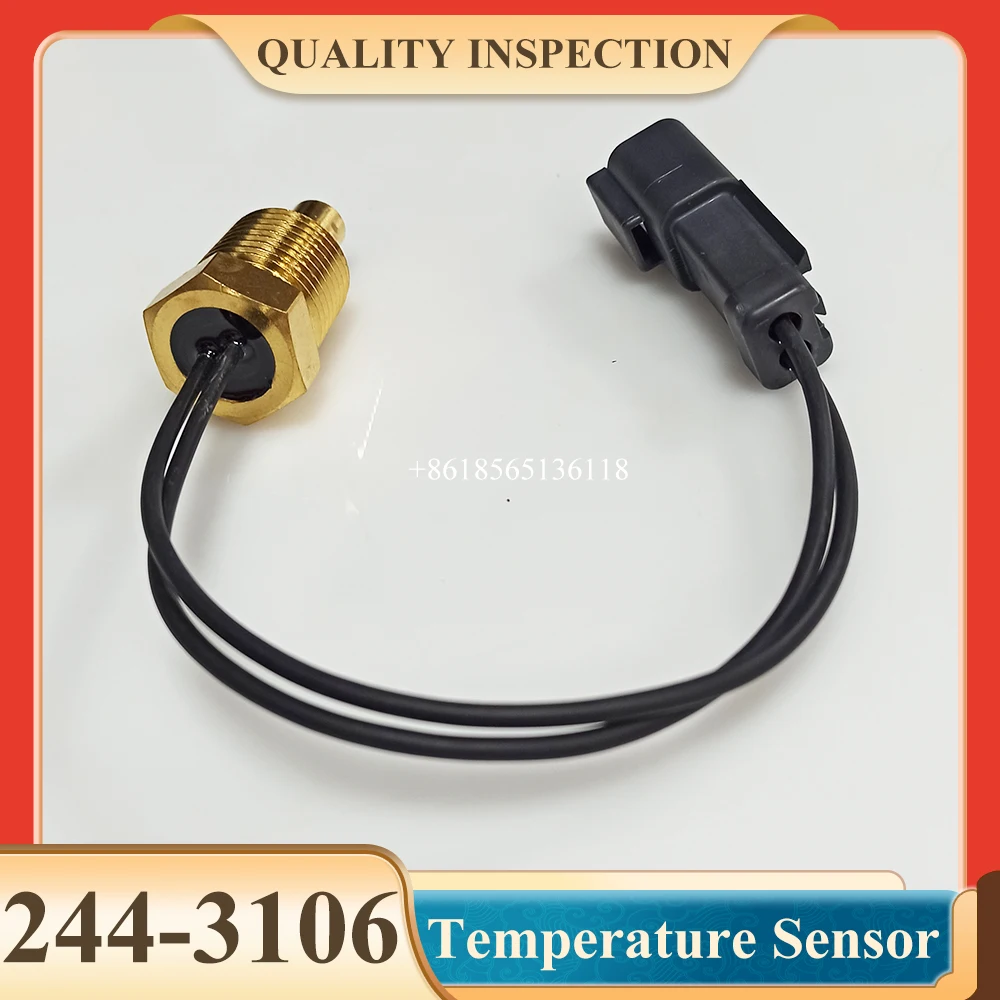 2443106 244-3106 Temperature Sensor for Caterpillar 414E 416D 416E 416F 420D 420E 420F 422E 422F 424D 428D 428E