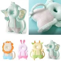 Protecteur de tête de bébé 1-3T, coussin de sécurité pour le dos, empêche les blessures, oreilles de sécurité de dessin animé d'abeille d'ange, couvre-chef de protection 5