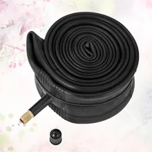 

Bike Tube 18x1.75/2.125 Schrader MTB Bike Inner Tube Butyl Rubber Tube with 2pcs Tire Levers (Black)