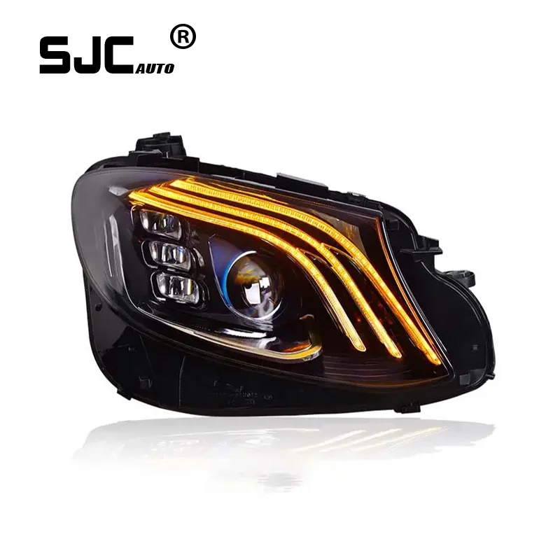 

forSJC Car Accessories Xenon Headlights LED headllamp For Mercedes-Benz E-class W213 Headlight LED E200 E260 E300 E350 2016-2020