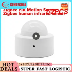 1/2PCS Tuya Zigbee PIR Motion Sensor Human Body Motion Sensor Smart Security Detector Smart Life Control Works With Alexa