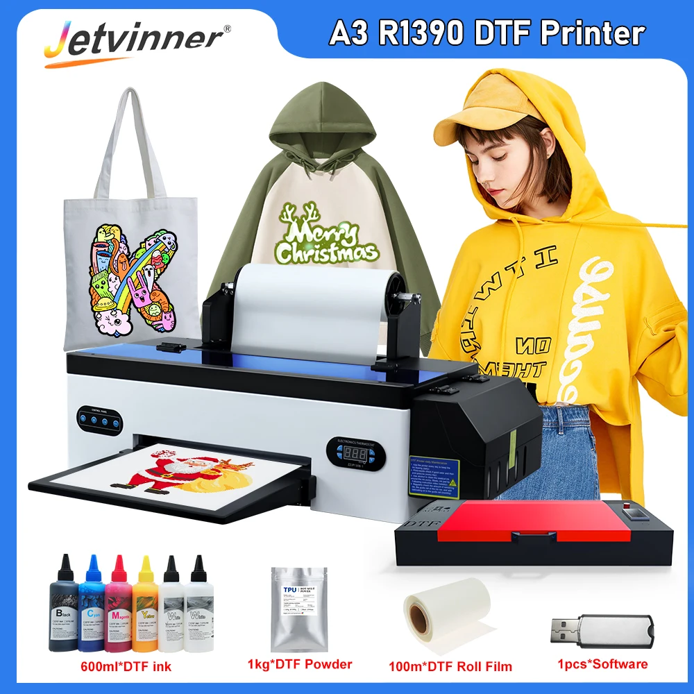 DTF Printer A3 DTF T Shirt Printer A3 Heat Transfer T-Shirt Print Directly  Transfer Printer DTF Film DTF Ink DTF Film Printer A3 - AliExpress