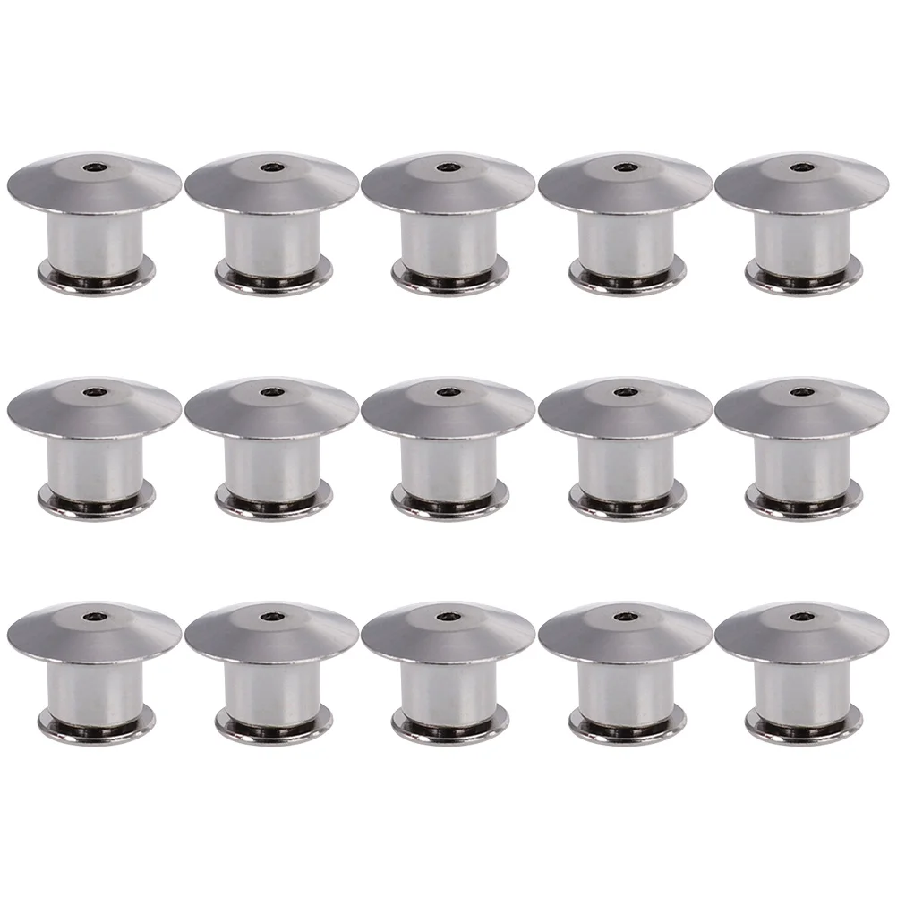 

15Pcs Locking Pin Backs Keepers No Tool Required Locking Pin Backs Keepers
