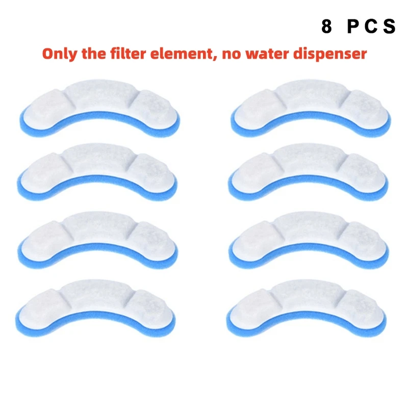 8pcs Filter Cotton
