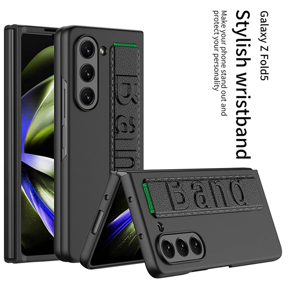 

Samsung Case With Band For Samsung Galaxy Z Fold 5 Case Protection Back Cover