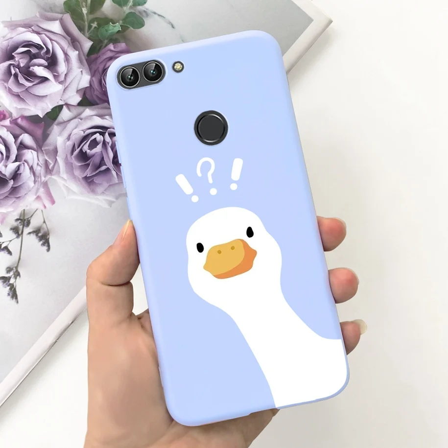 Lovely Duck Cat Dinosaur Shockproof Silicone Soft Matte Phone Cover