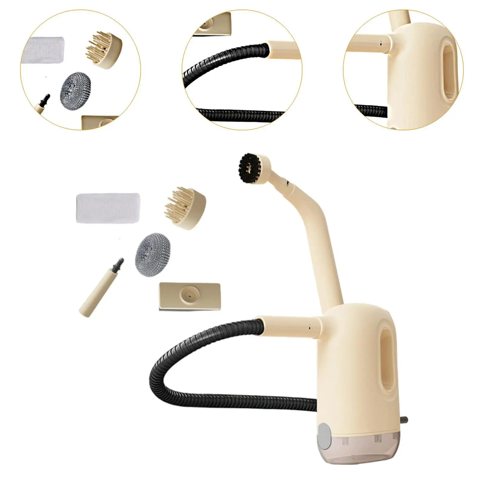 Handhold Steam Cleaner Multiuse 300ml Water Tank Sturdy Mini High-pressure Steam for Range Hood Bathroom Floor Door Frame Window Handhold Steam Cleaner Multiuse 300ml Water Tank Sturdy Mini High-pressure Steam for Range Hood Bathroom Floor Door Frame Window