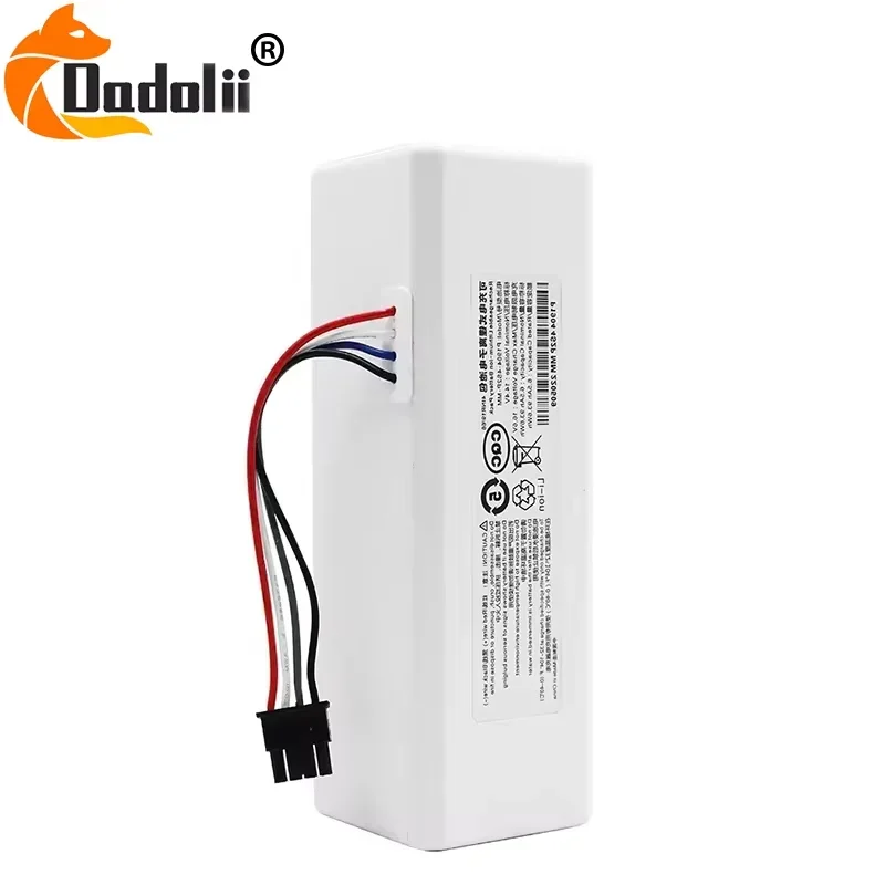 14V 12800mAh P1904-4S1P-MM Battery For Xiaomi Mijia 1C STYTJ01ZHM Robot Vacuum Mop Cleaner Accessories Parts original 5