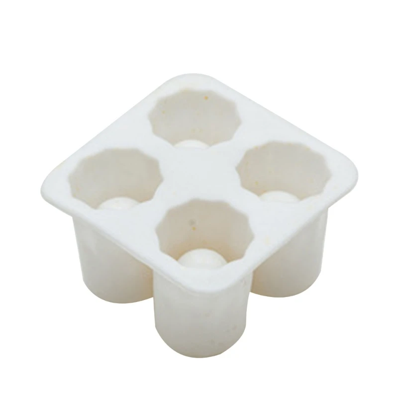 Dropship 1pc Silicone Shot Glass Ice Molds; Ice Cube Trays For