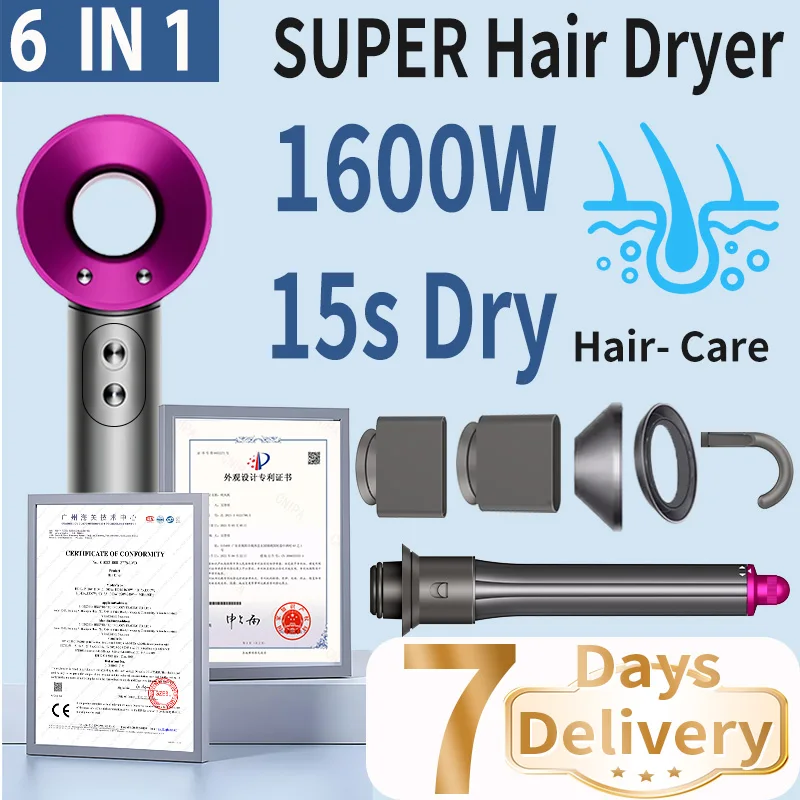 1600W Leafless Negative Ion Hair Dryer 1