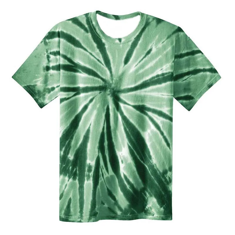 Colorful Tie Dye 3D Print T Shirt Casual Fashion