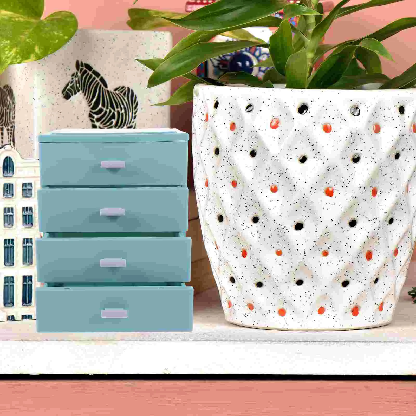 

Desk Organizer with Drawer Desktop Storage Drawer Stationery Storage Box Stationery Container