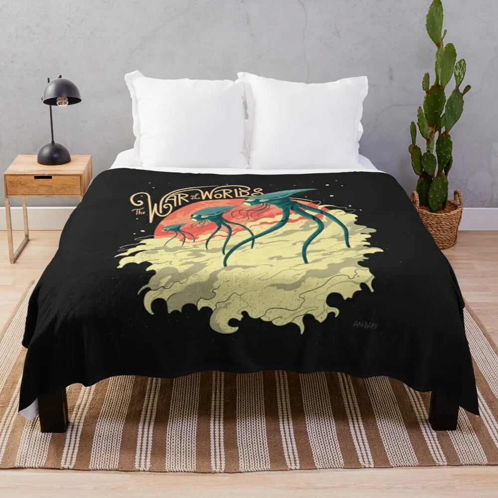 

War of the Worlds Throw Blanket Sleeping Bag Blanket Beach Blanket Blanket Luxury
