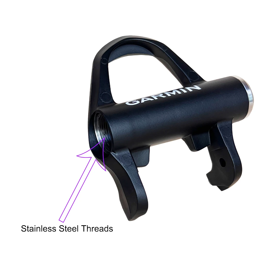Neue universelle Metall gewinde Gehäuses chale für Garmin Vektor 3 3s Abdeckung Fahrrad Fahrrad Pedal Fall mit Lager innen Zubehör Teil – Detail 5