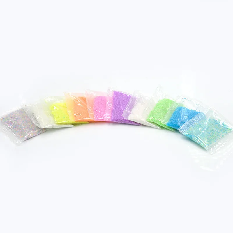 Aquarium decoration stones 1 bag Luminous Aquarium Sand Glow In The Dark Sand Ornament Decorative Fish Tank Decoration Stone Sands