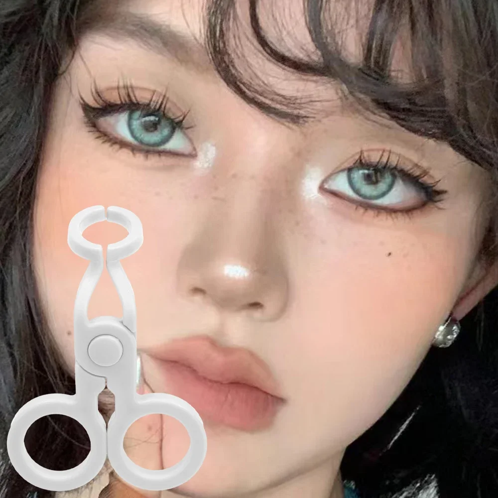 3pcs Women Eye Care Contact Lenses Inserter Remover Plastic Soft Tweezer Stick Wearing Tool Accessories Novice Eyelid Lifters Makeup Tools Eye Makeup Tools