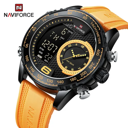 남성의 품격을 한층 더 높여줄 NAVIFORCE 남성용 실리콘 스트랩 시계 추천