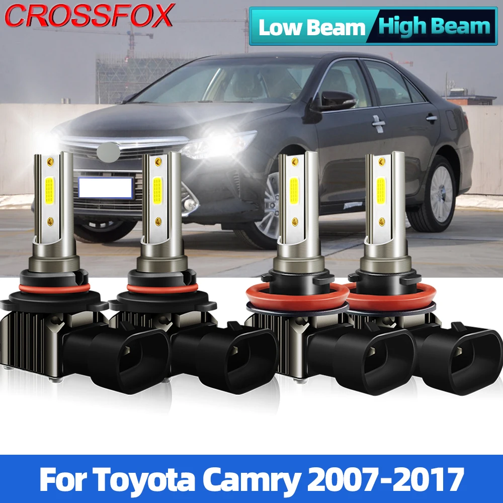 

24000LM LED Canbus Car Headlight H11 HB3 9005 Car Lights 180W Auto Lamp For Toyota Camry 2007-2011 2012 2013 2014 2015 2016 2017