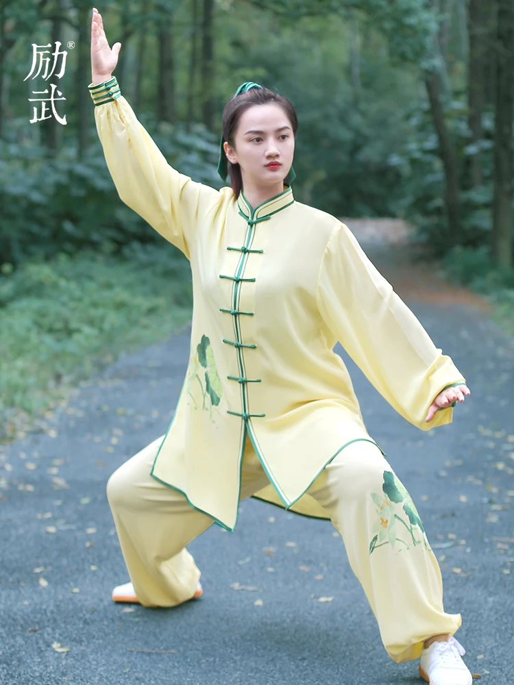 

Spring Tai Chi Dress Female high-end Tai Chi Training Dress Performance Dress