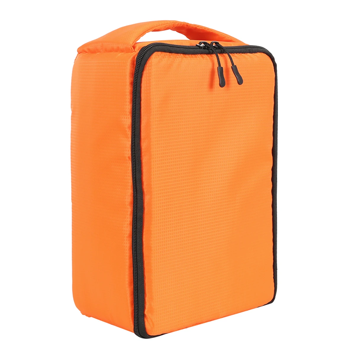 지퍼와 손잡이가 있는 두꺼운 카메라 가방 방수 통기성 카메라 케이스 야외 여행용 탈착식 라이너 34x22x17CM